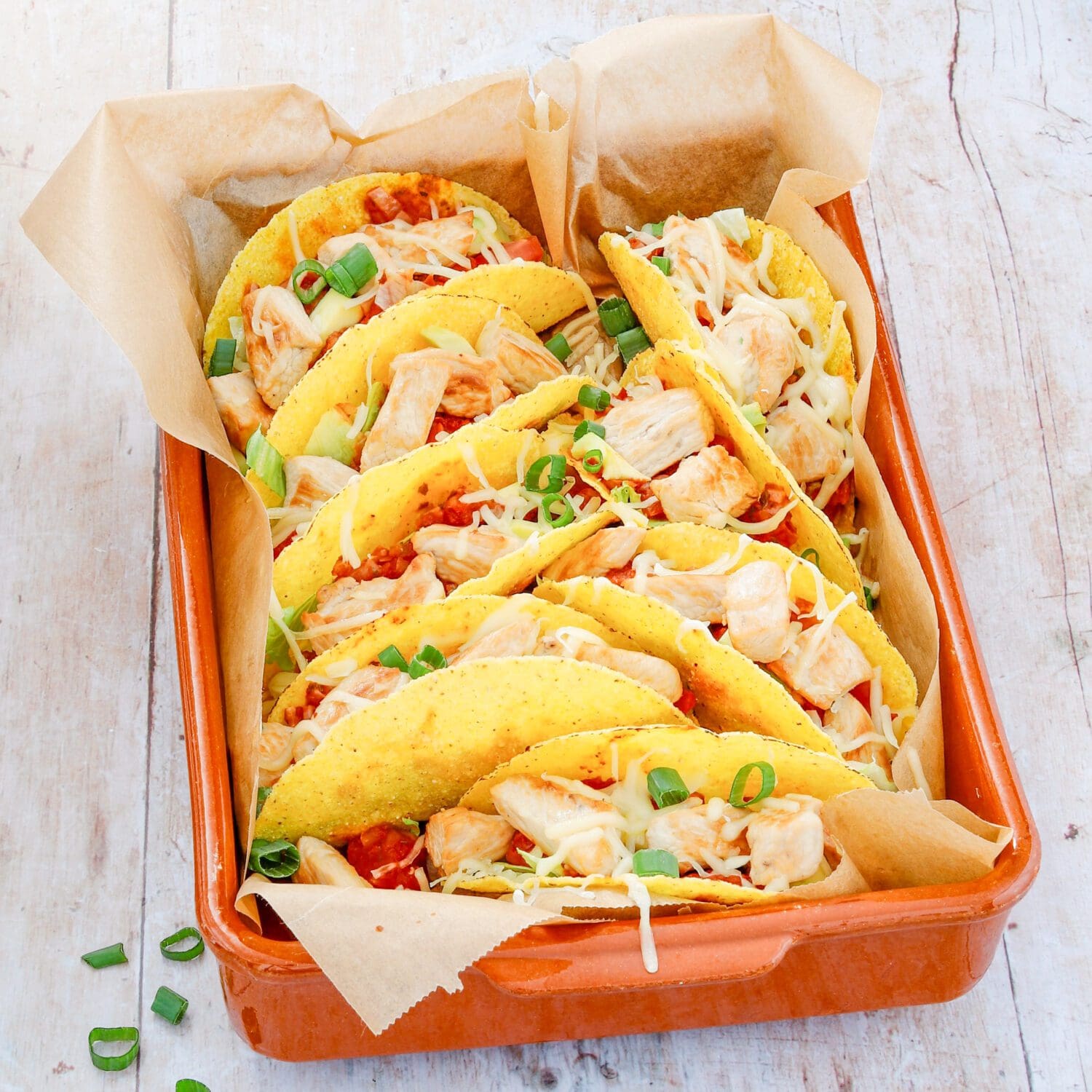 Tacos mit Hähnchenfilet