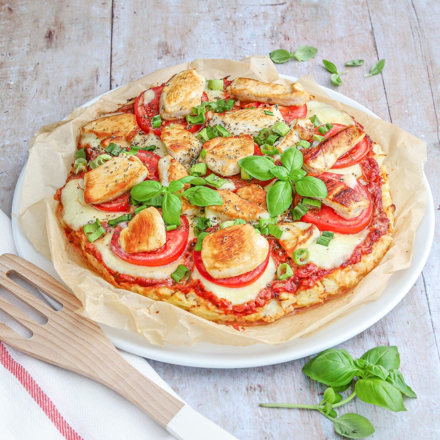 Blumenkohlpizza