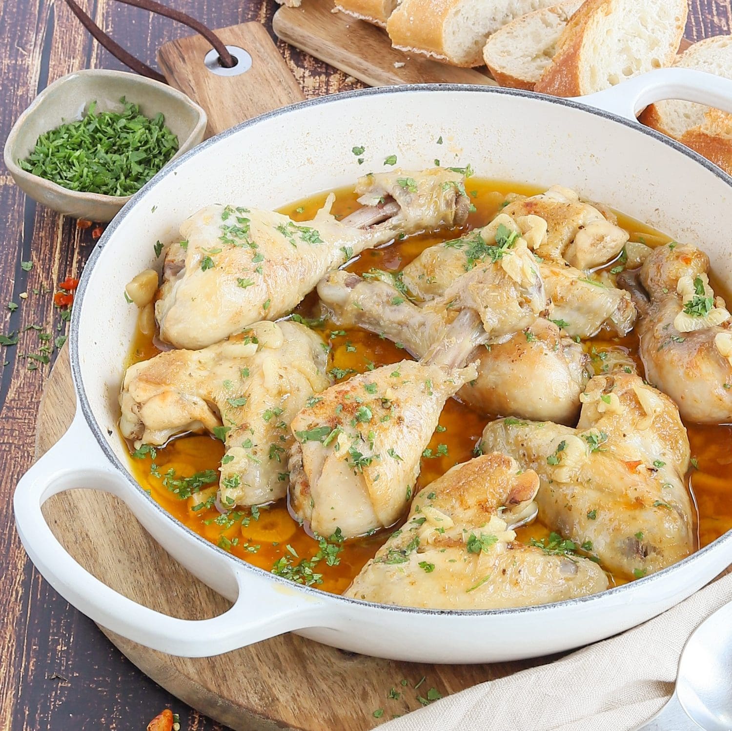 Hähnchen al Ajillo
