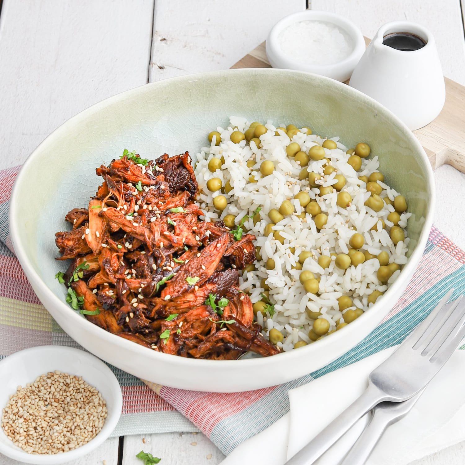 Asia Pulled Chicken