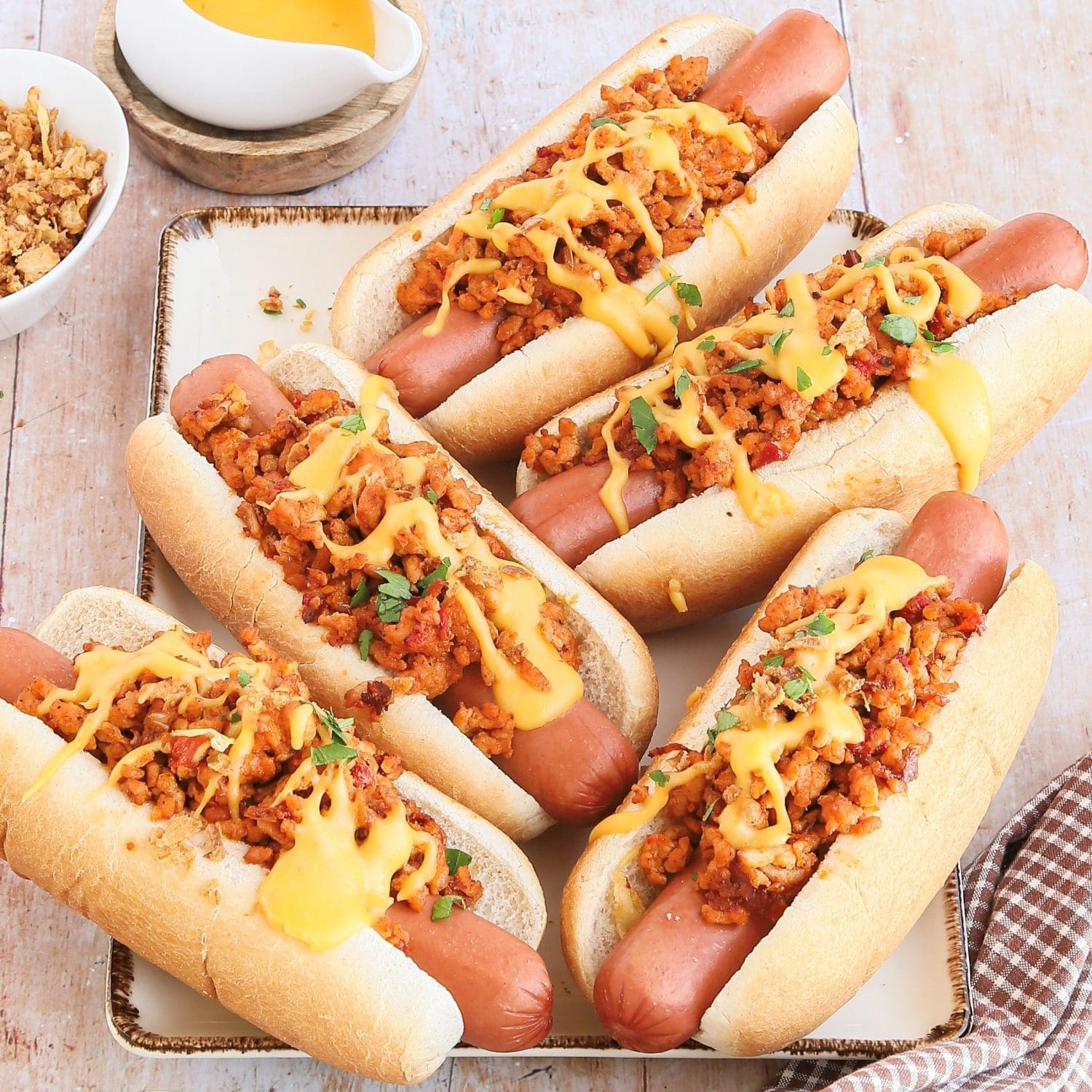 Geflügel Hot Dog