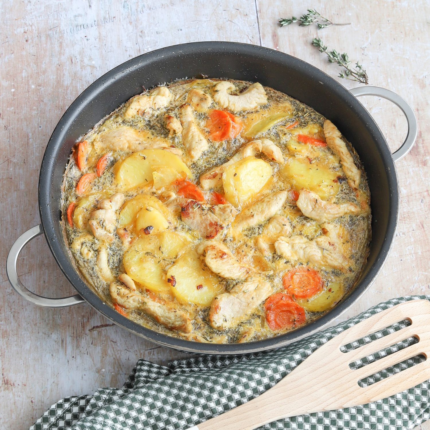 Tortilla de patatas und We love Geflügel