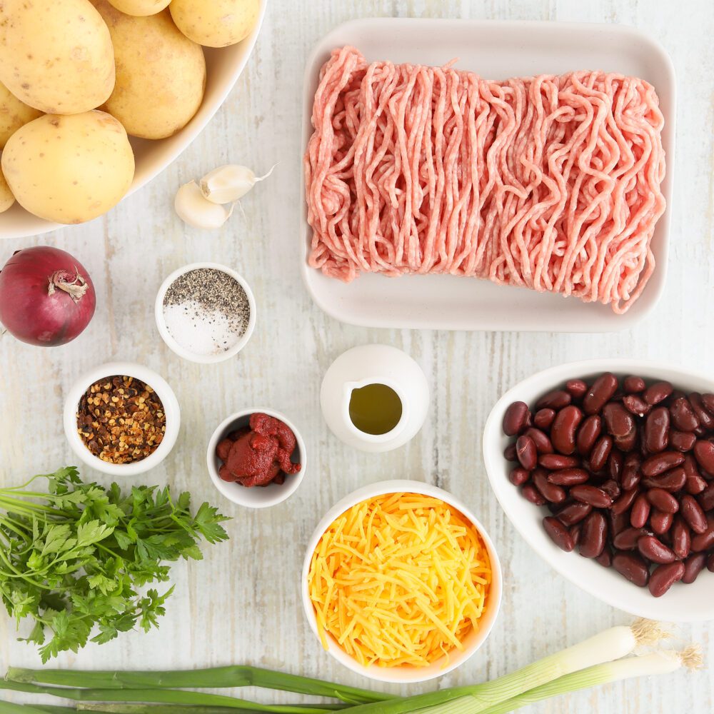 Chili Cheese Fries mit Putenhackfleisch - We love Geflügel