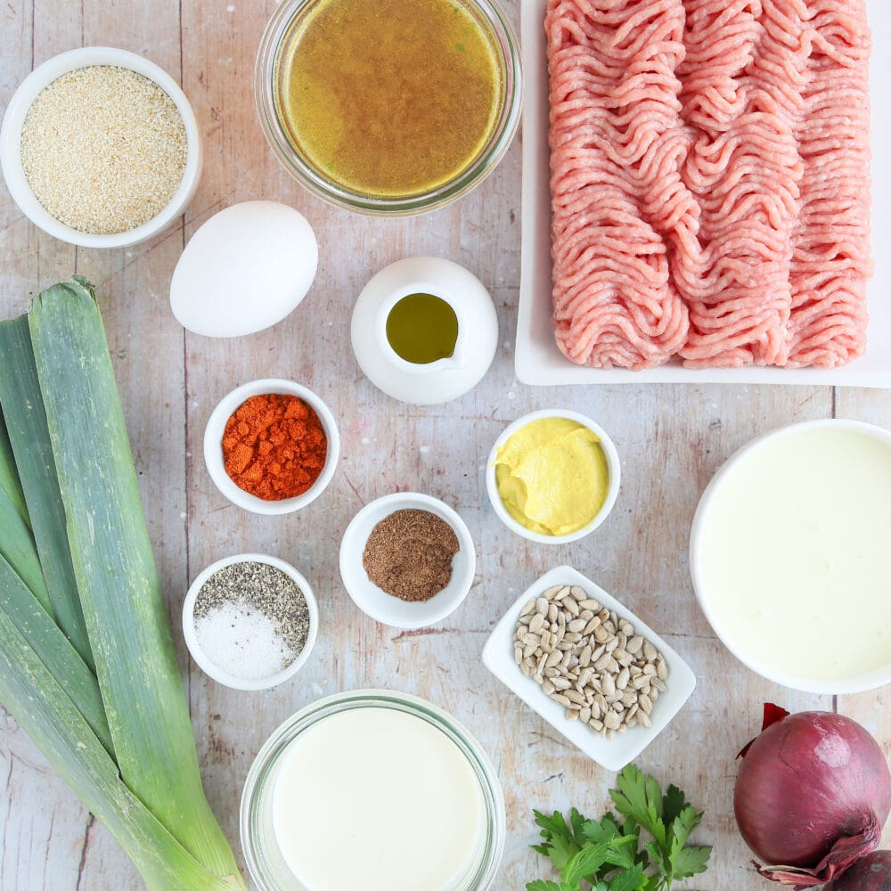Käse-Lauchsuppe mit Putenhackfleischbällchen - We love Geflügel