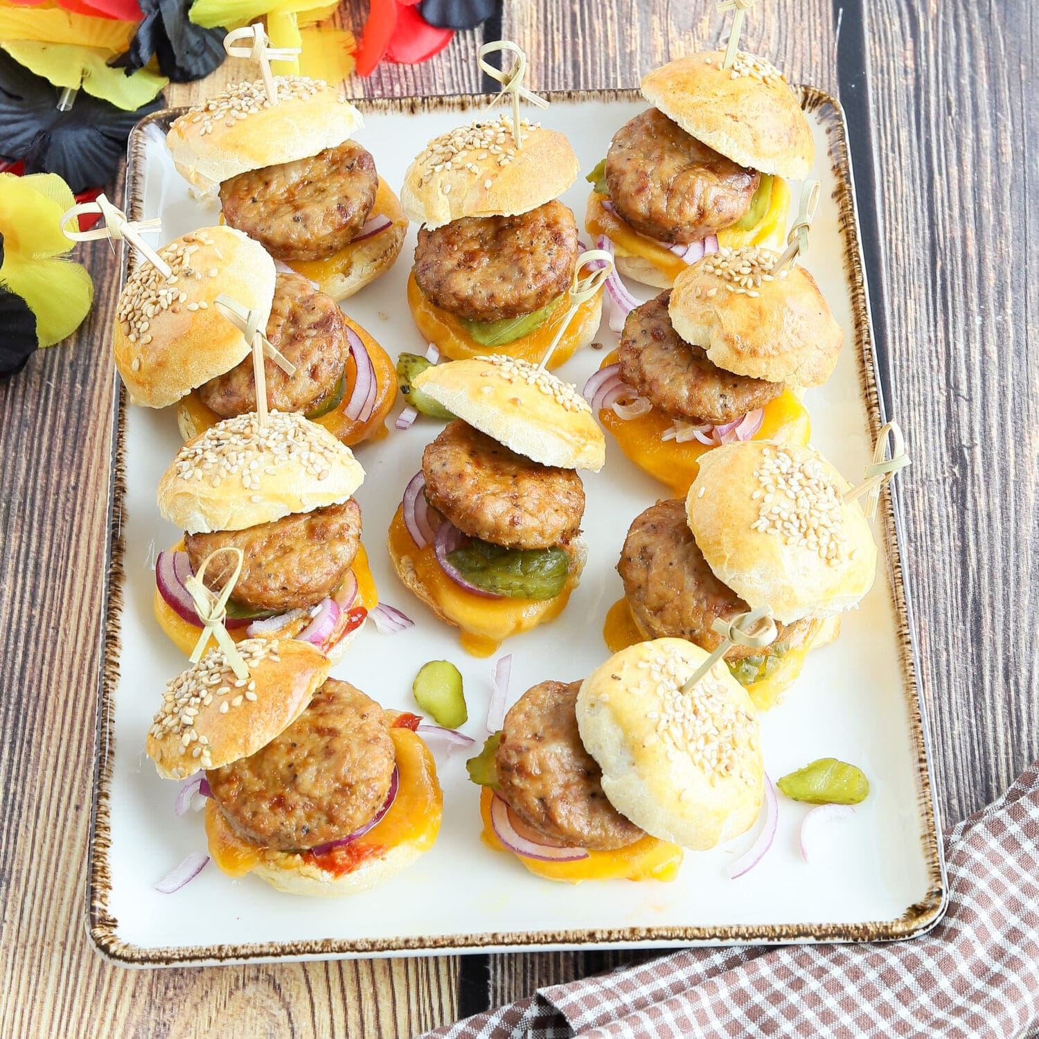 Puten-Miniburger