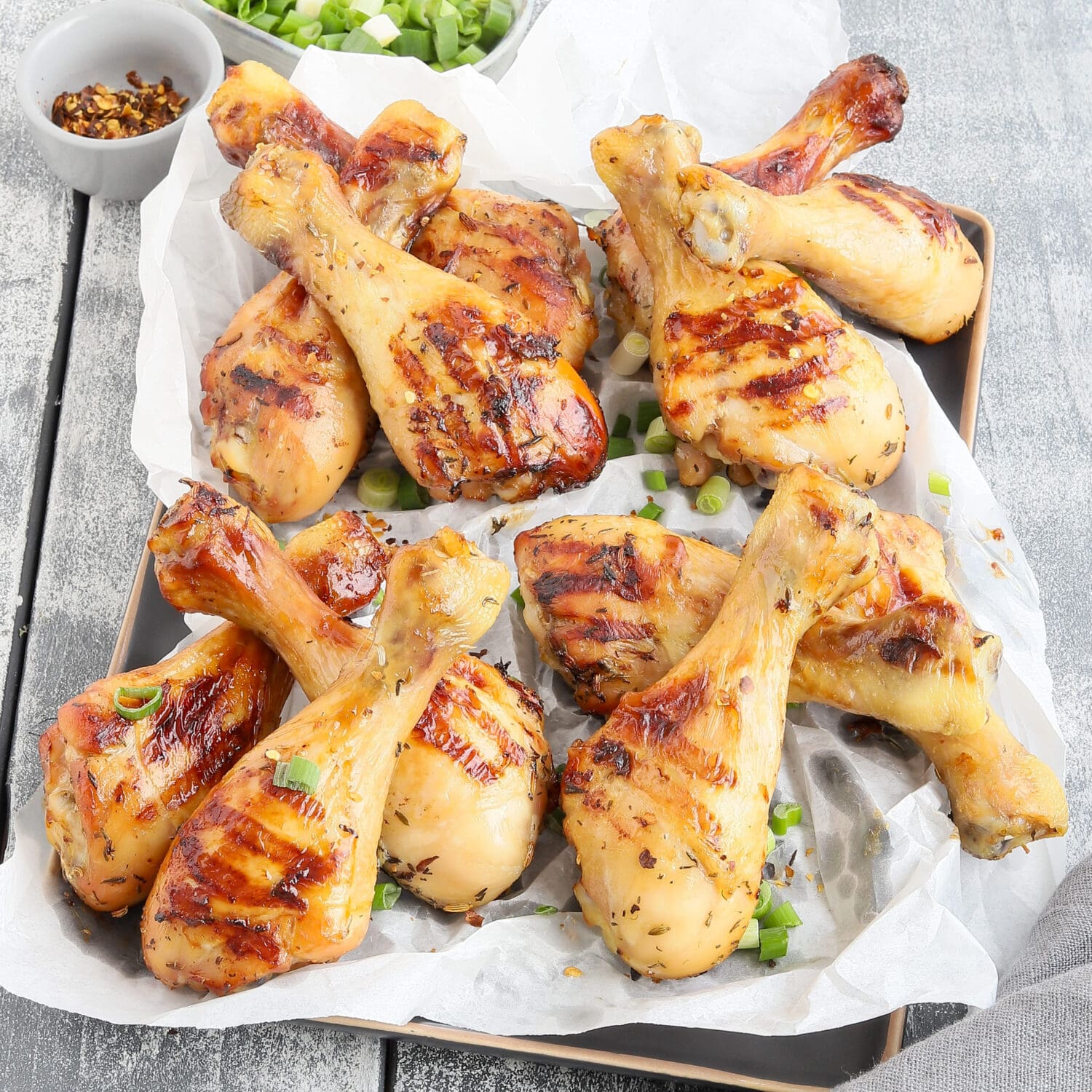 Gegrillte Drumsticks