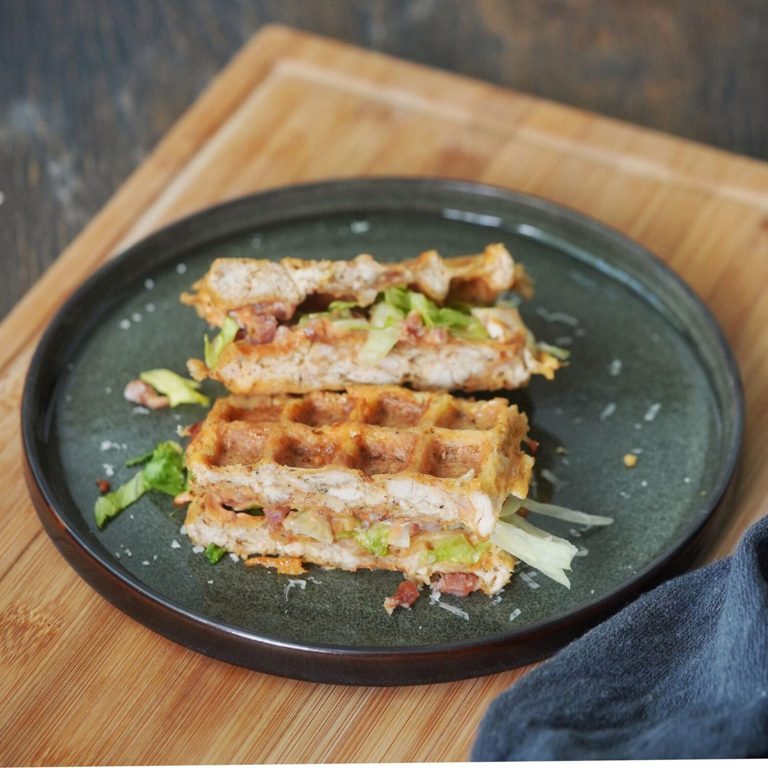 Chicken Waffeln