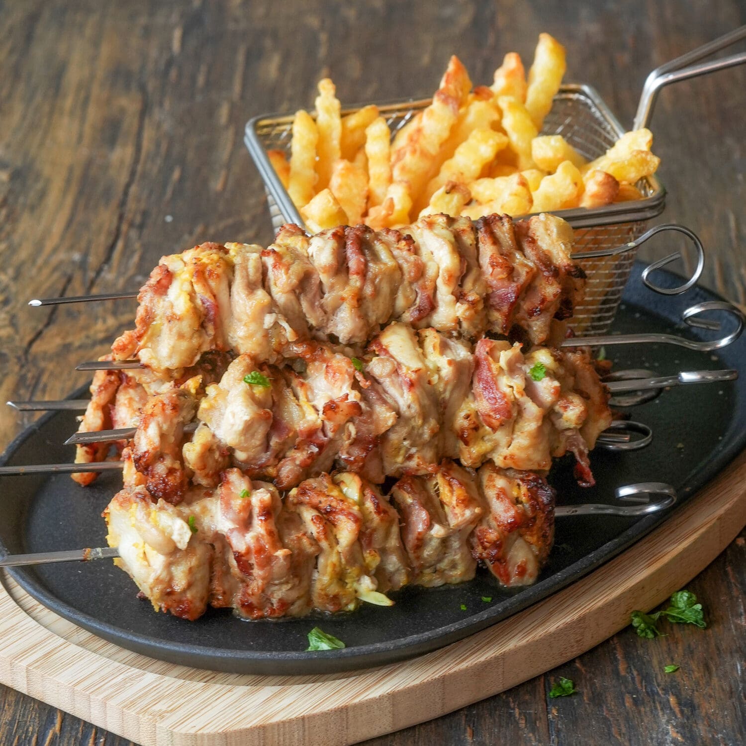 Chicken Rouladen-Spieße - We love Geflügel