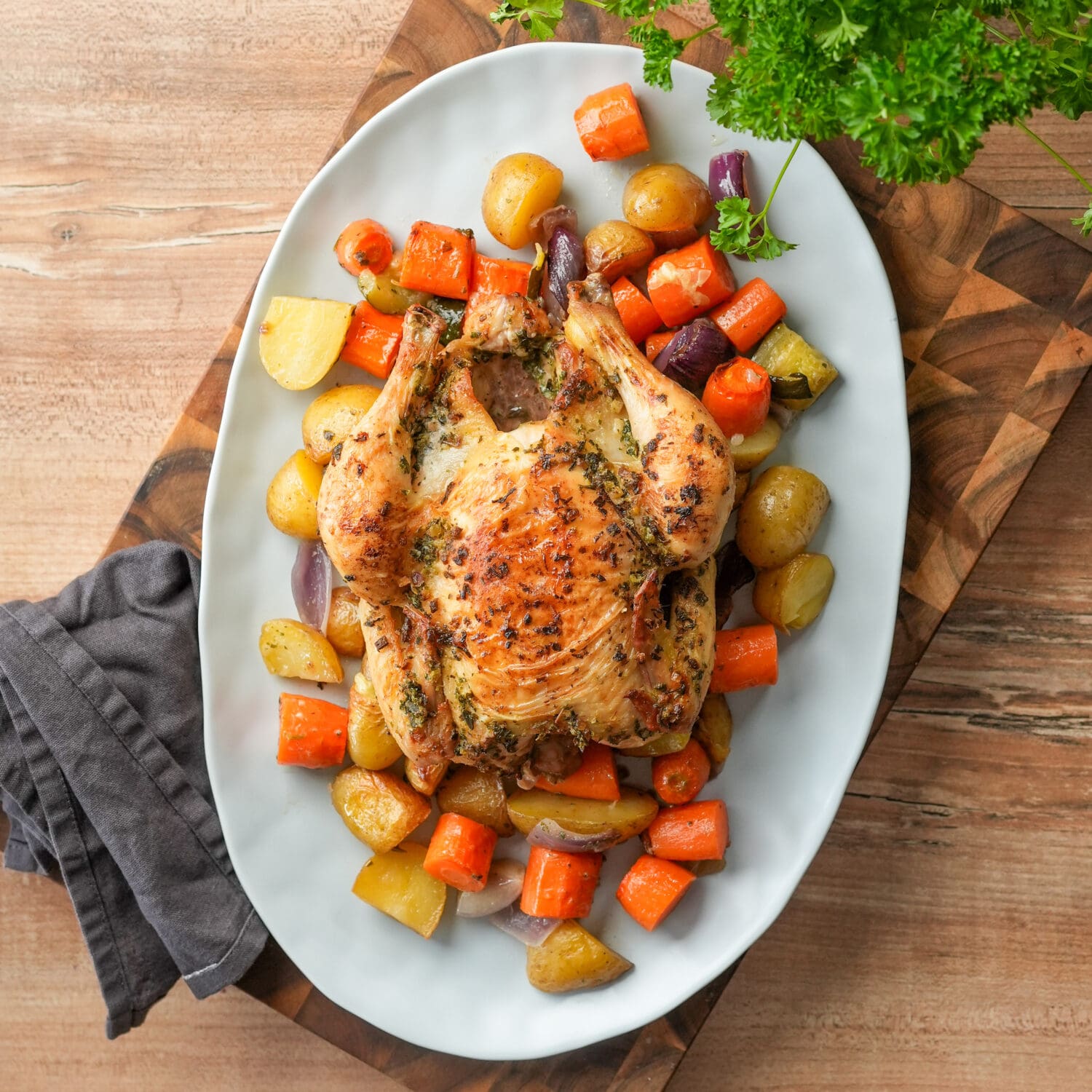 Butterhähnchen aus dem Ofen - We love Geflügel